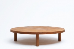 Pierre Chapo's "T02P" coffee table straight view