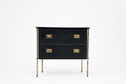 Jacques Adnet chest of drawers front