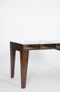 Pierre Jeanneret's console, cropped view of side of the table