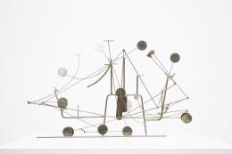 François Colette's kinetic sculpture full straight view