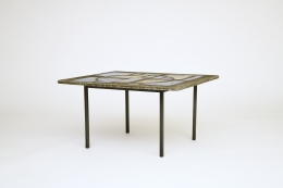 Jacques Avoinet's coffee table, diagonal view