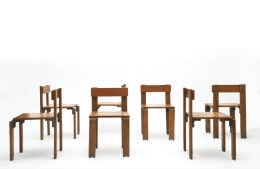 George Candilis' set of 6 chairs view two
