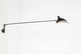Serge Mouille's sconce, side view