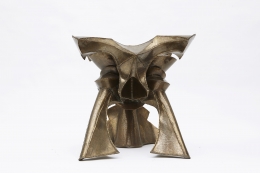 Caroline Lee's "La faiseuse d'amour" sculptural dining table view of sculptural base component