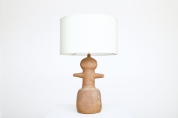 Claude & Jean Bersoux's table lamp, front straight view