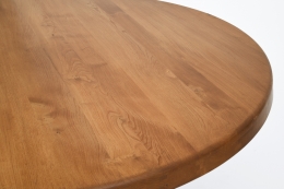 Pierre Chapo's "T21E" dining table, detailed view of top