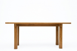 Charlotte Perriand's dining table, straight full view eye-level