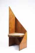 Hervé Baley's large chair side view