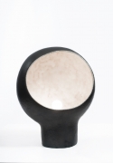André Borderie ceramic table lamp front view