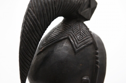 René Buthaud's mask detail of mask head
