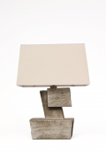 Marius Bessone ceramic table lamp back view