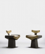 Alain Douillard's set of chairs diagonal views
