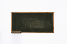 Le Corbusier & Charlotte Perraind's blackboard, full straight view